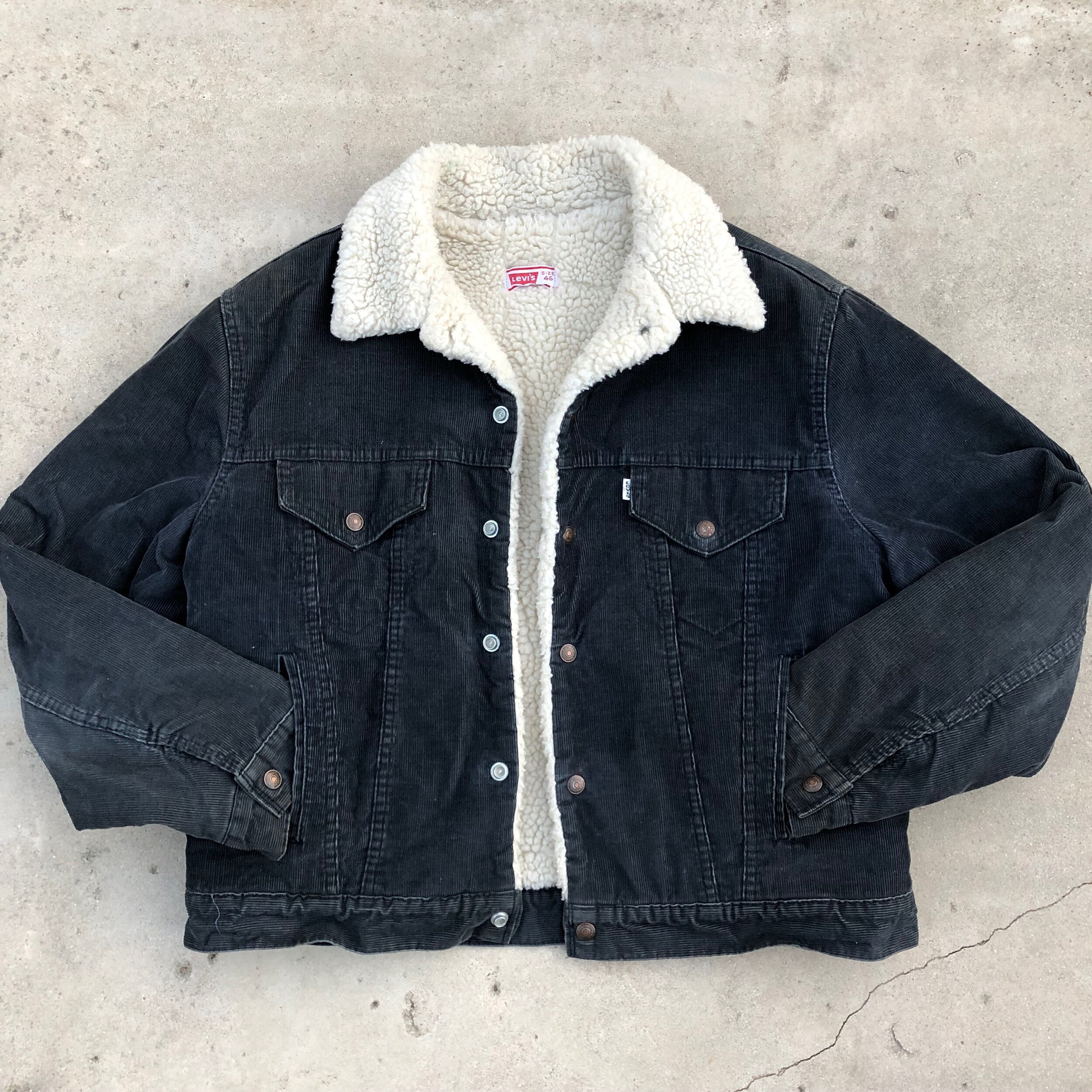 Vintage Levi's Corduroy Sherpa 