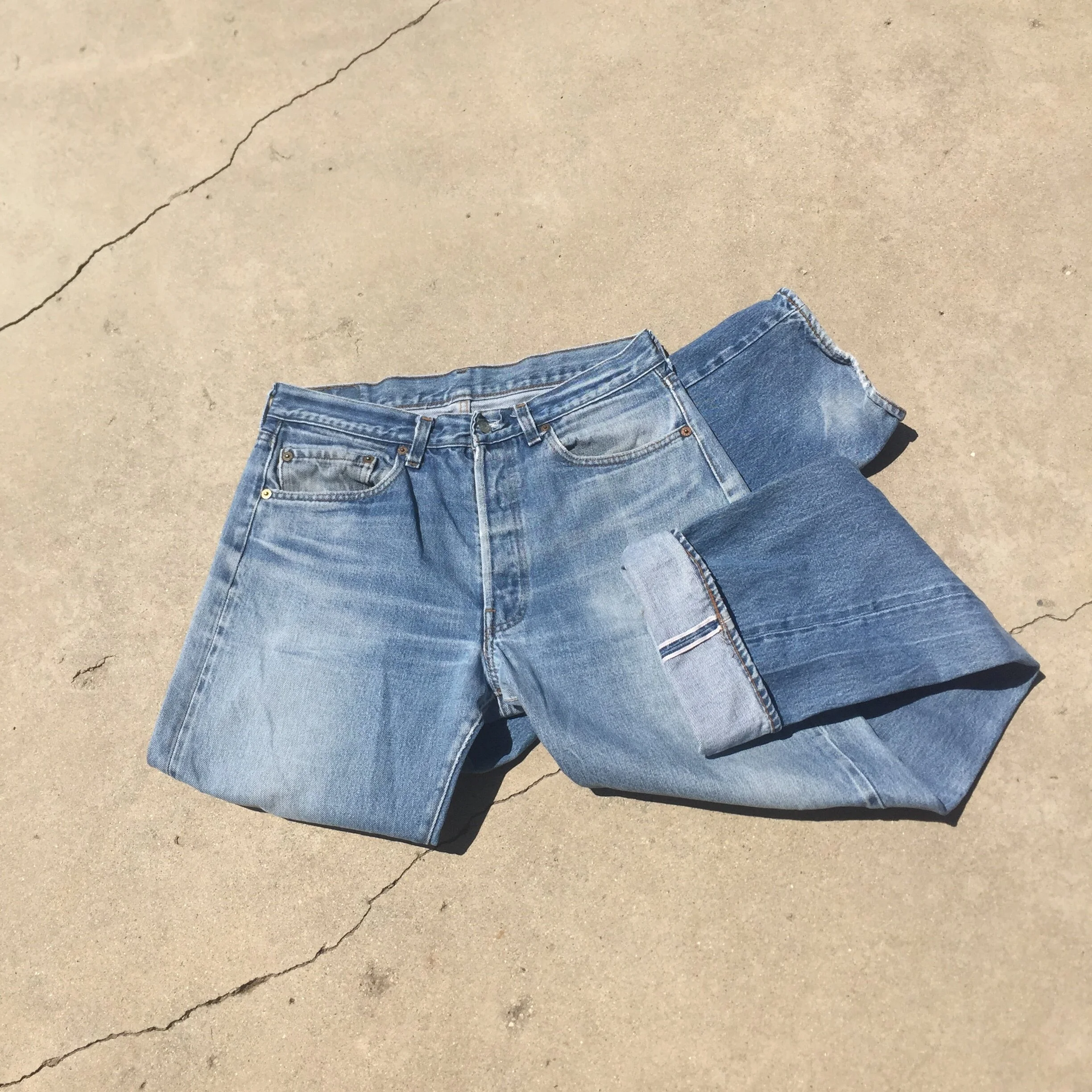 Vintage Selvedge Levi's 501s