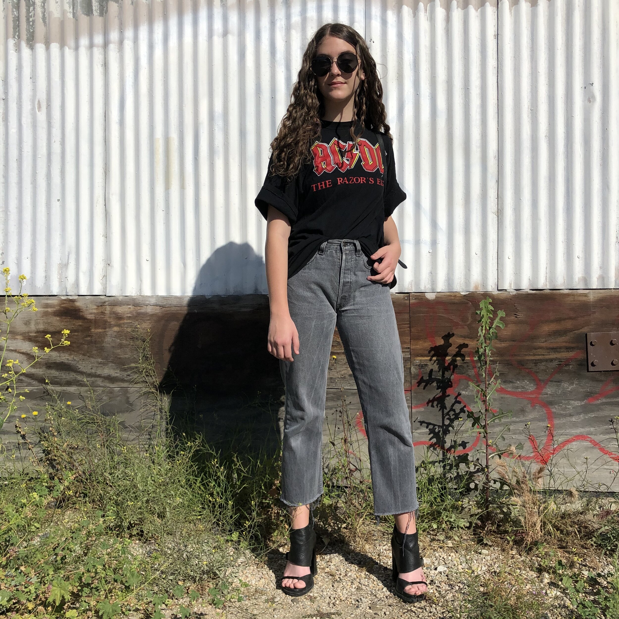 1990 AC/DC "Back in Black" Shirt 