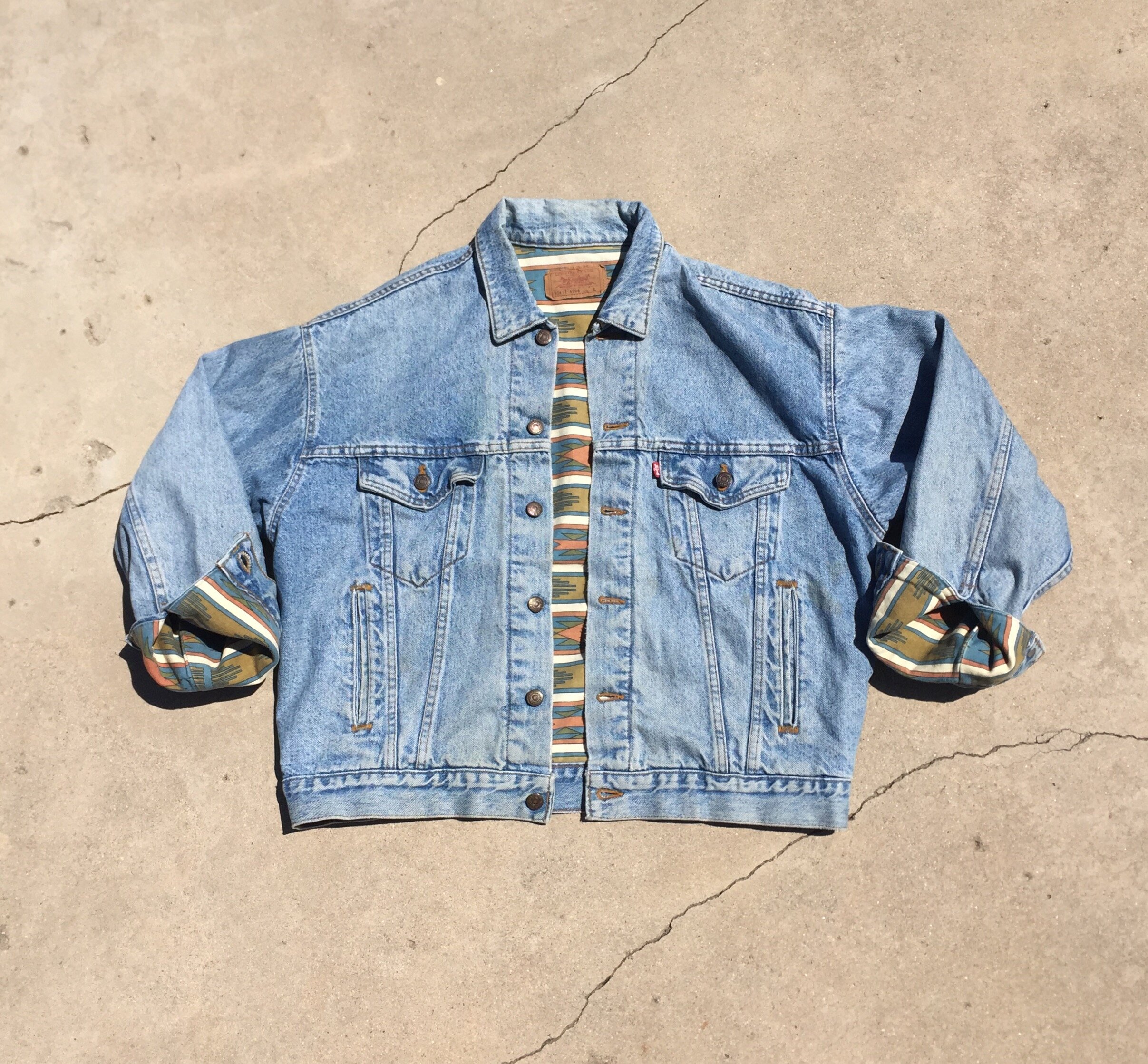 Vintage Lined Levi's Jacket 