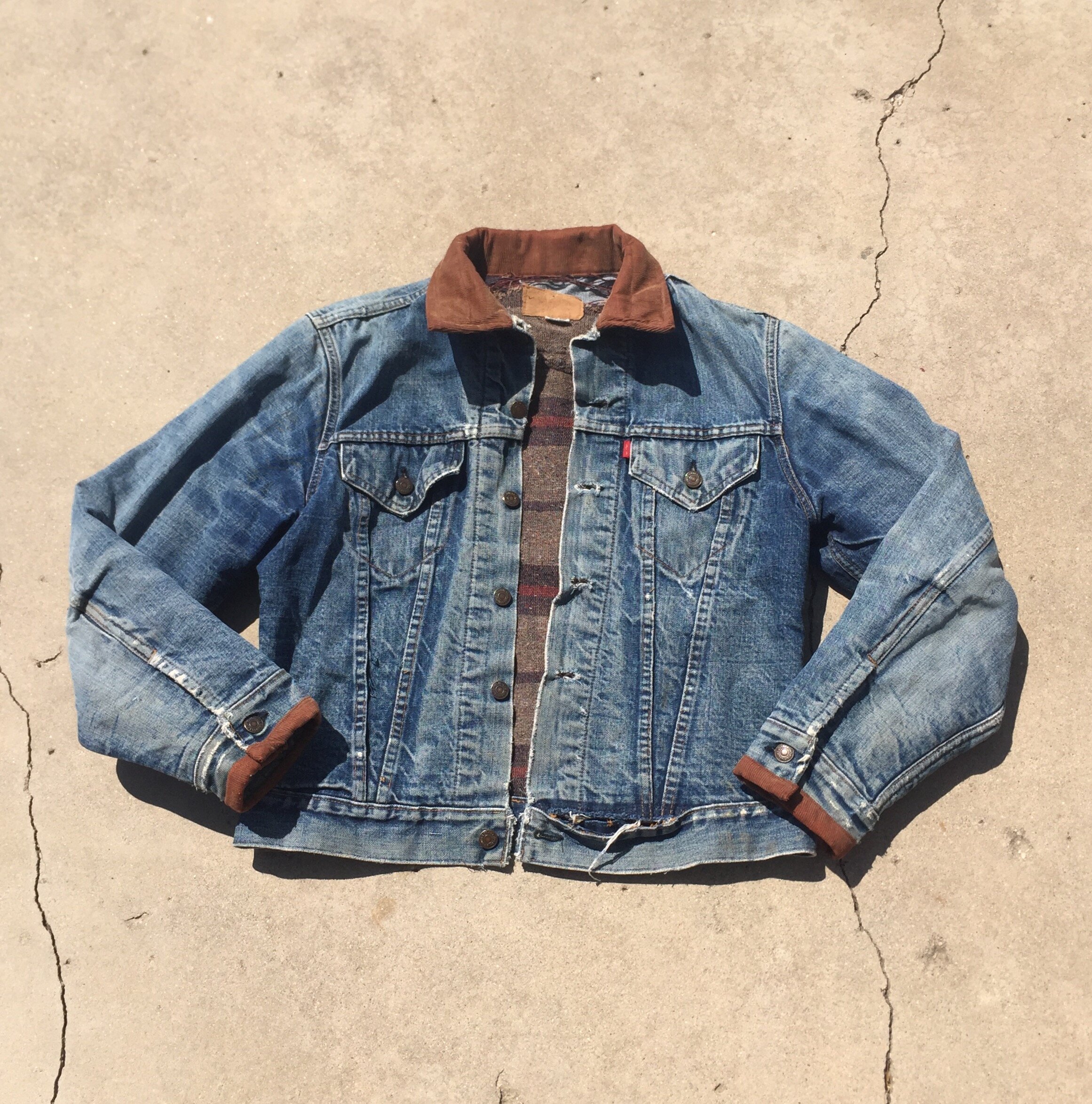 Vintage Levi's Blanket-Lined Jacket 