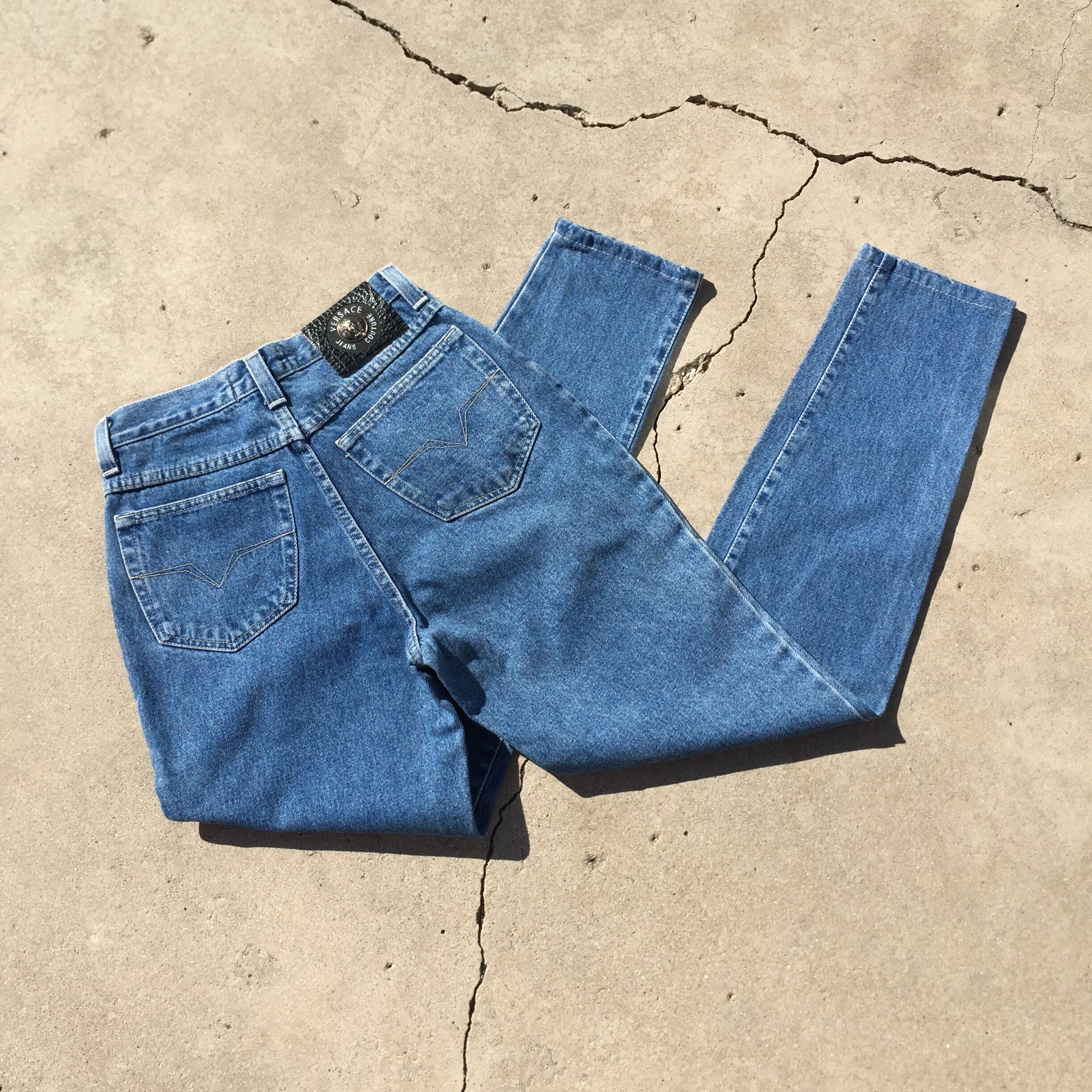 1990s Versace Couture Jeans 