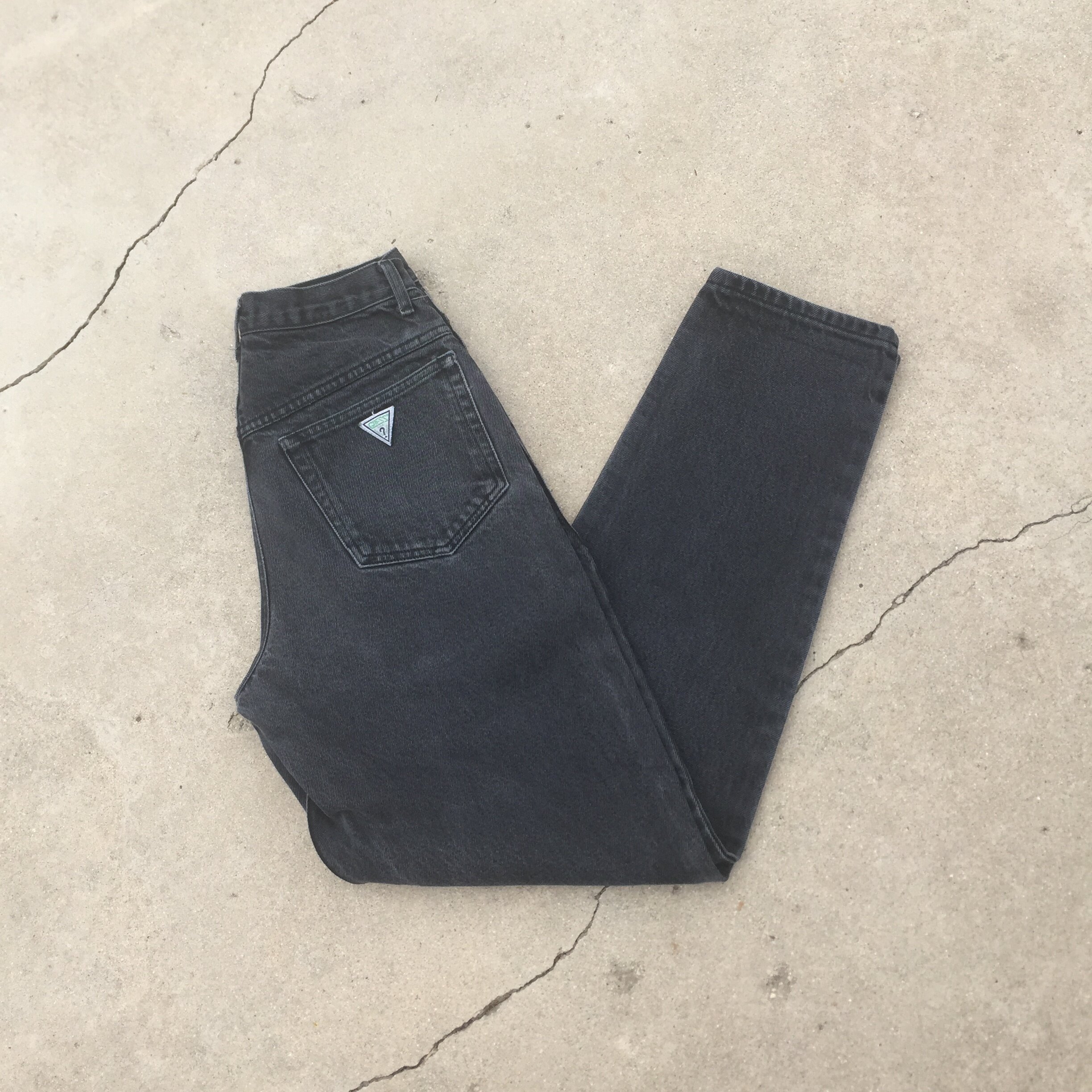 1990s Black Guess Jeans 