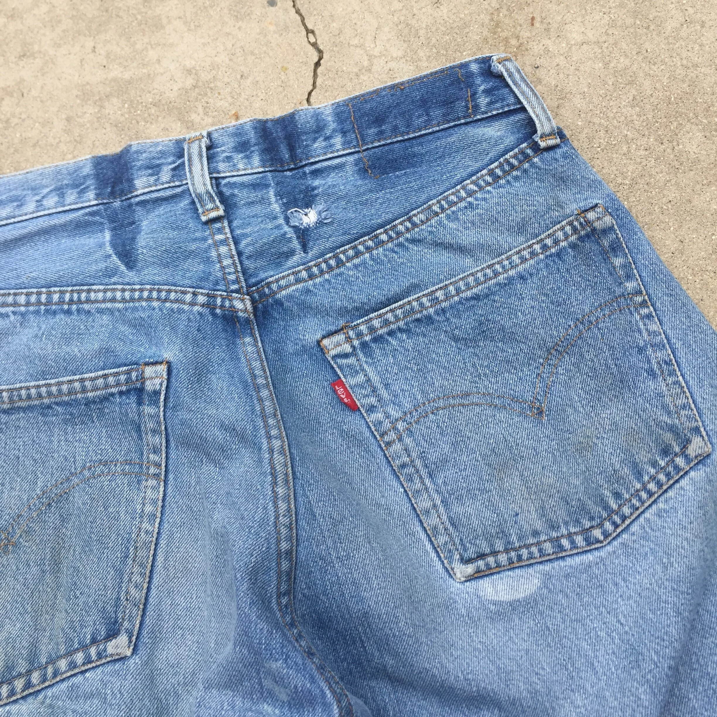 LevisSelvedge501s_bleachedandcuthem_13.JPG