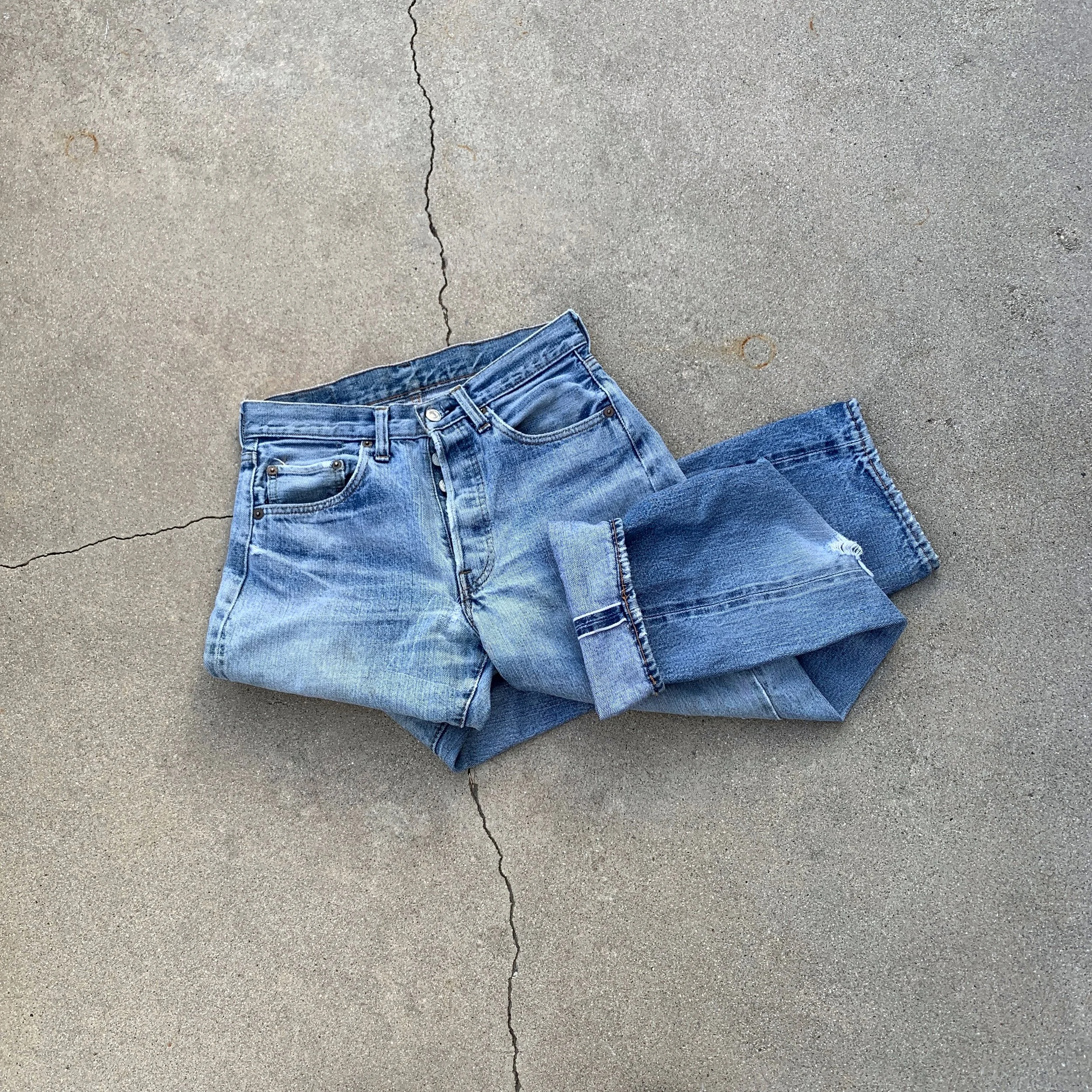 Vintage Selvedge Levi's 501s