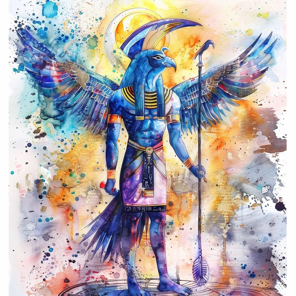 Thoth — Circle of Healing, image size:1024x1024
