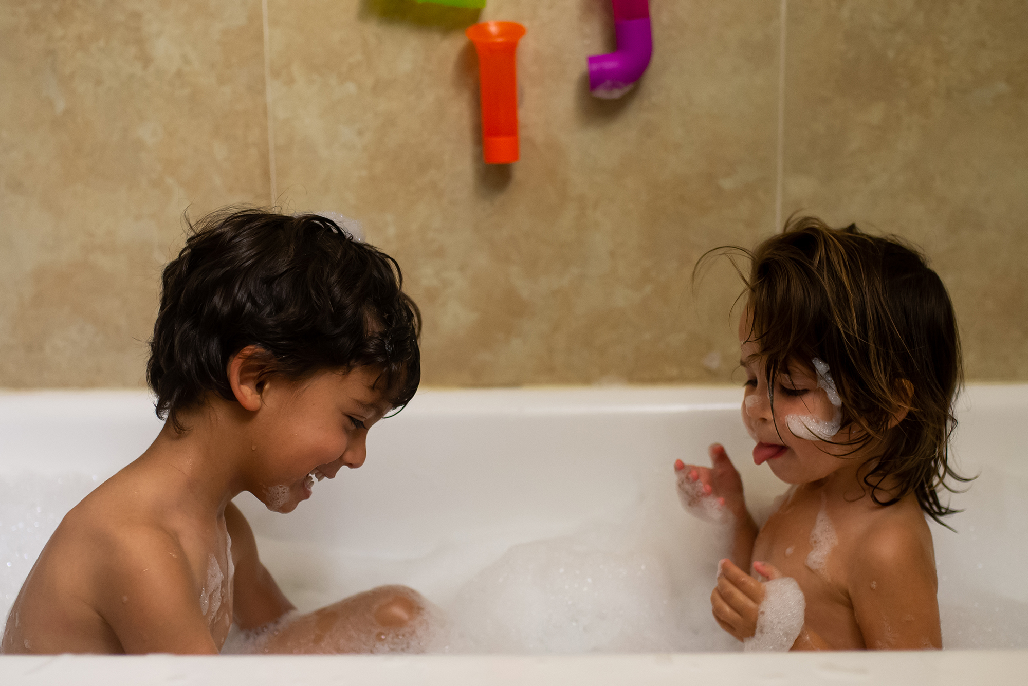 real life with gage & siena | oakland park family photography