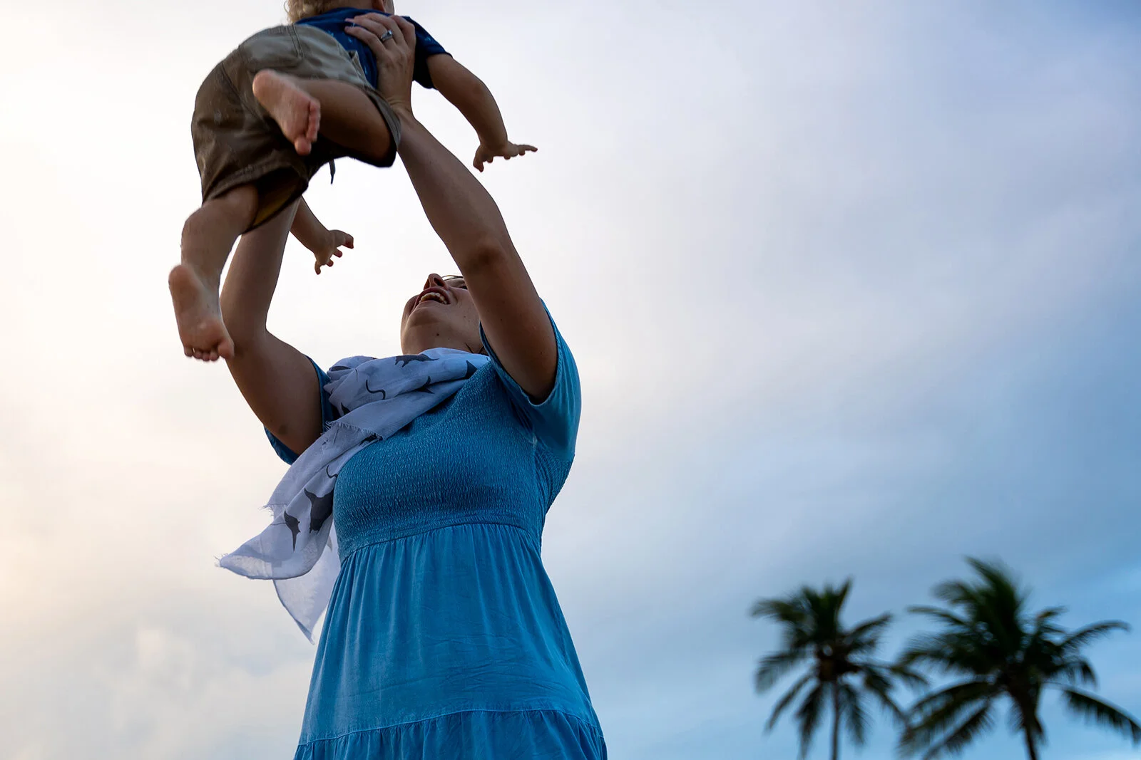 family of 3 | fort lauderdale beach photographer