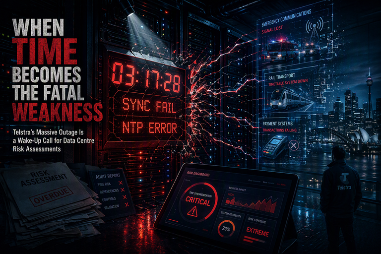 When Time Becomes the Fatal Weakness: Telstra’s Massive Outage Is a Wake‑Up Call for Data Centre Risk Assessments