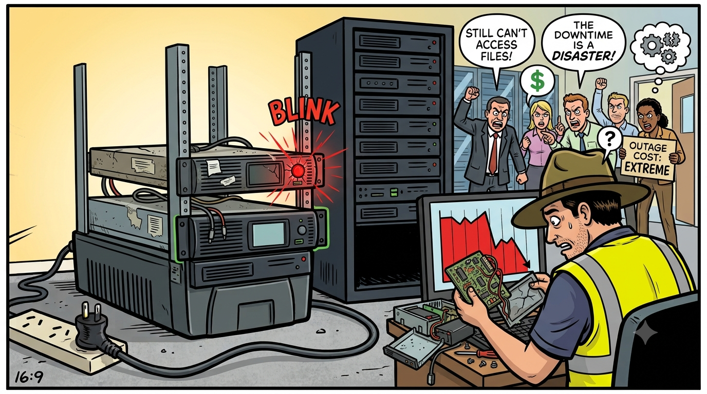 The False Economy of Cheap UPS: Why "Bargain" Backup Costs More in the Long Run