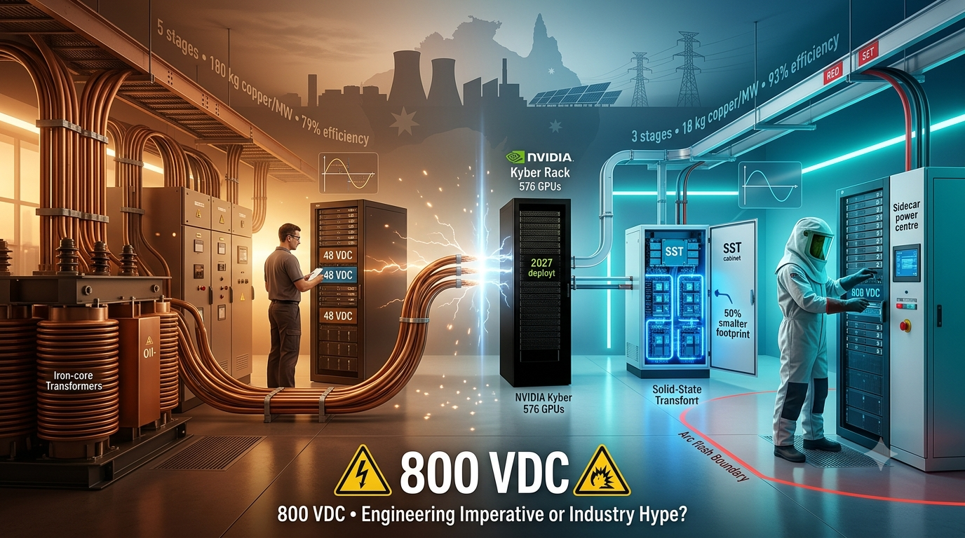 800 VDC in the AI Data Centre: Engineering Imperative or Industry Hype? 