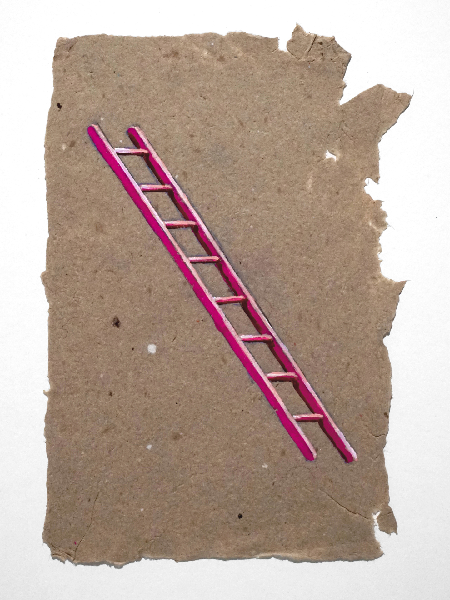 Untitled (pink ladder), 2010
