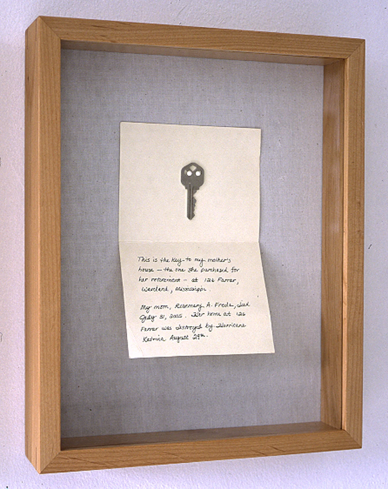 The Key House (detail), October 3, 2005 - March 5, 2006