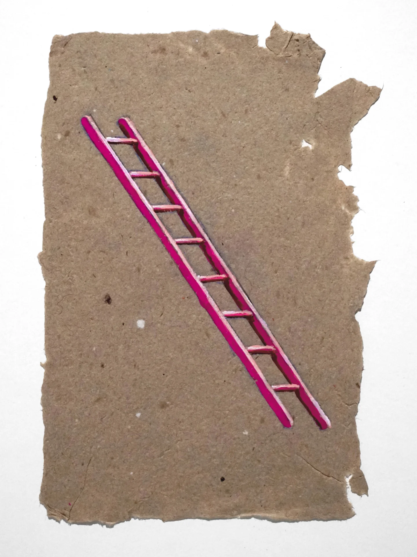 Untitled (pink ladder), 2010 (Copy) (Copy) (Copy)