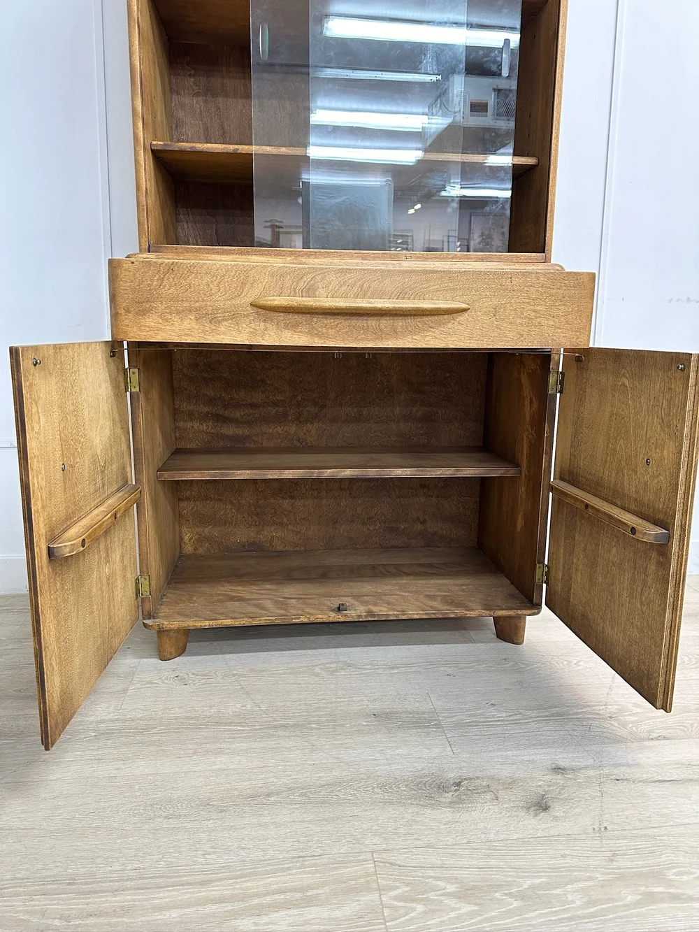 Heywood Wakefield Hutch/China Cabinet *Customizable Refinishing or