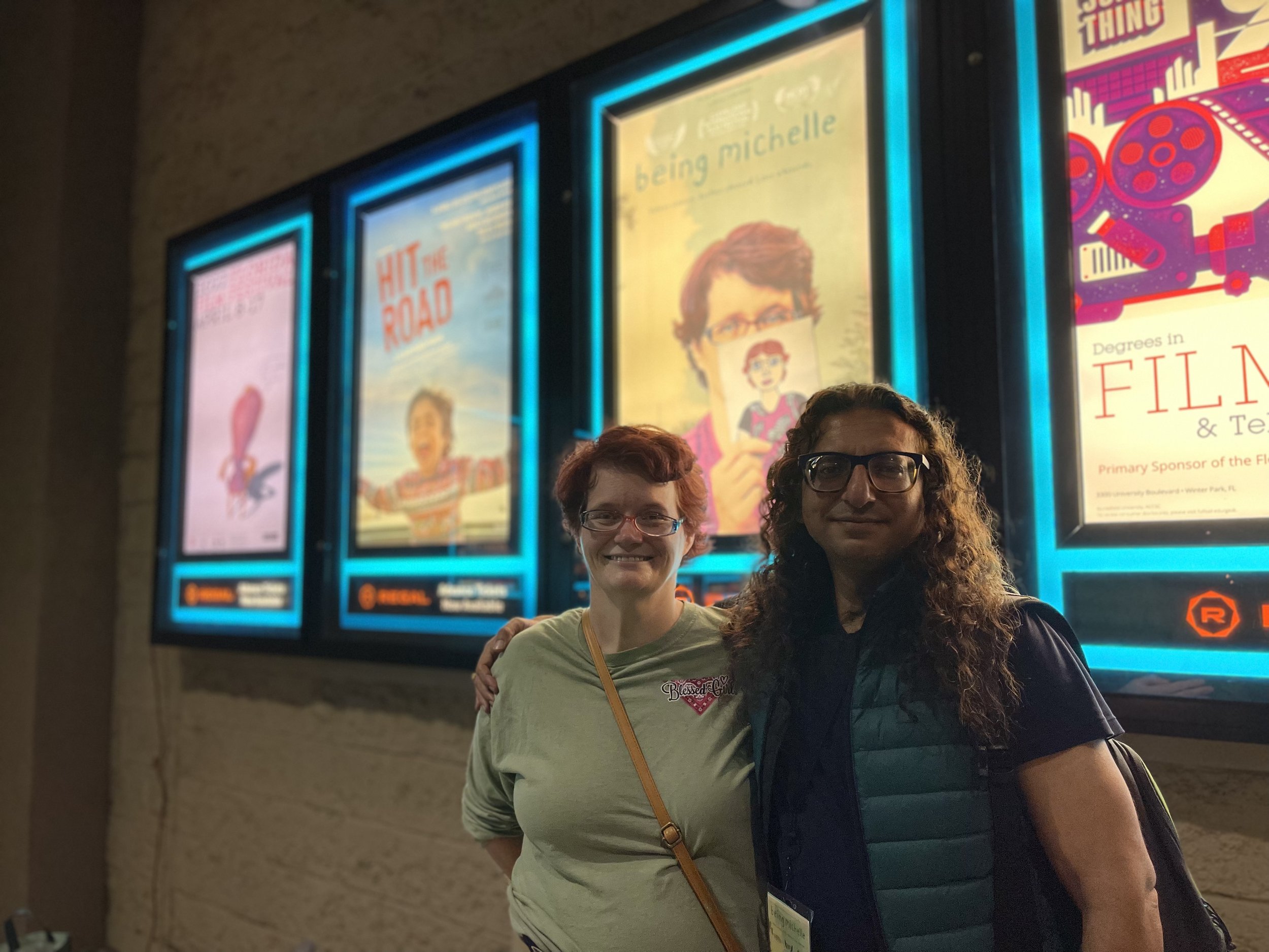 Michelle and Atin at Regal in Florida Film Festival 2022.jpg