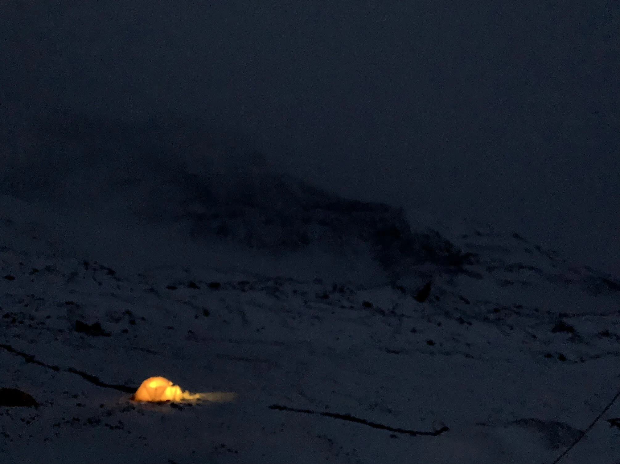 A mule & a mountain.