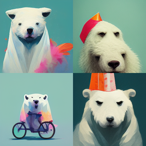 bubblybubbles_polar_bear_wearing_a_party_hat_on_a_bicycle_8a68ce5a-c049-4366-915f-37bf316c6cb6.png