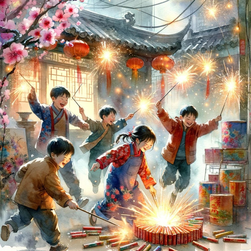 DALL%C2%B7E+2024-02-01+12.55.02+-+Create+an+illustration+of+children+playing+with+firecrackers%2C+in+a+traditional+Chinese+watercolor+style%2C+reflecting+a+festive+atmosphere.+The+image+sh.jpg