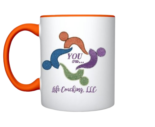 YOU are...Mug, White/Orange