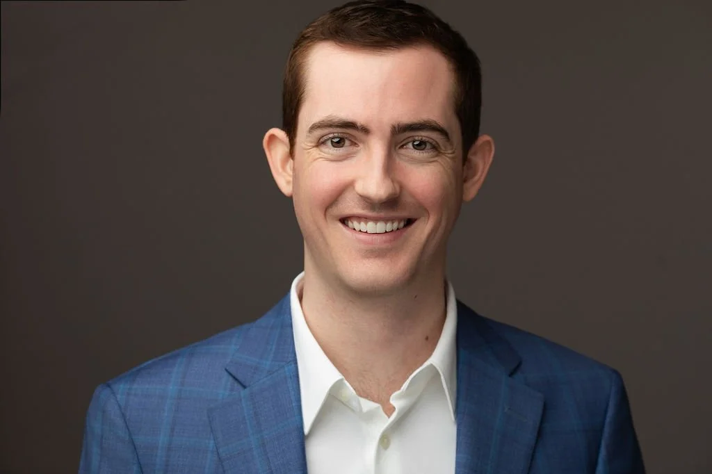 Young professional man headshot