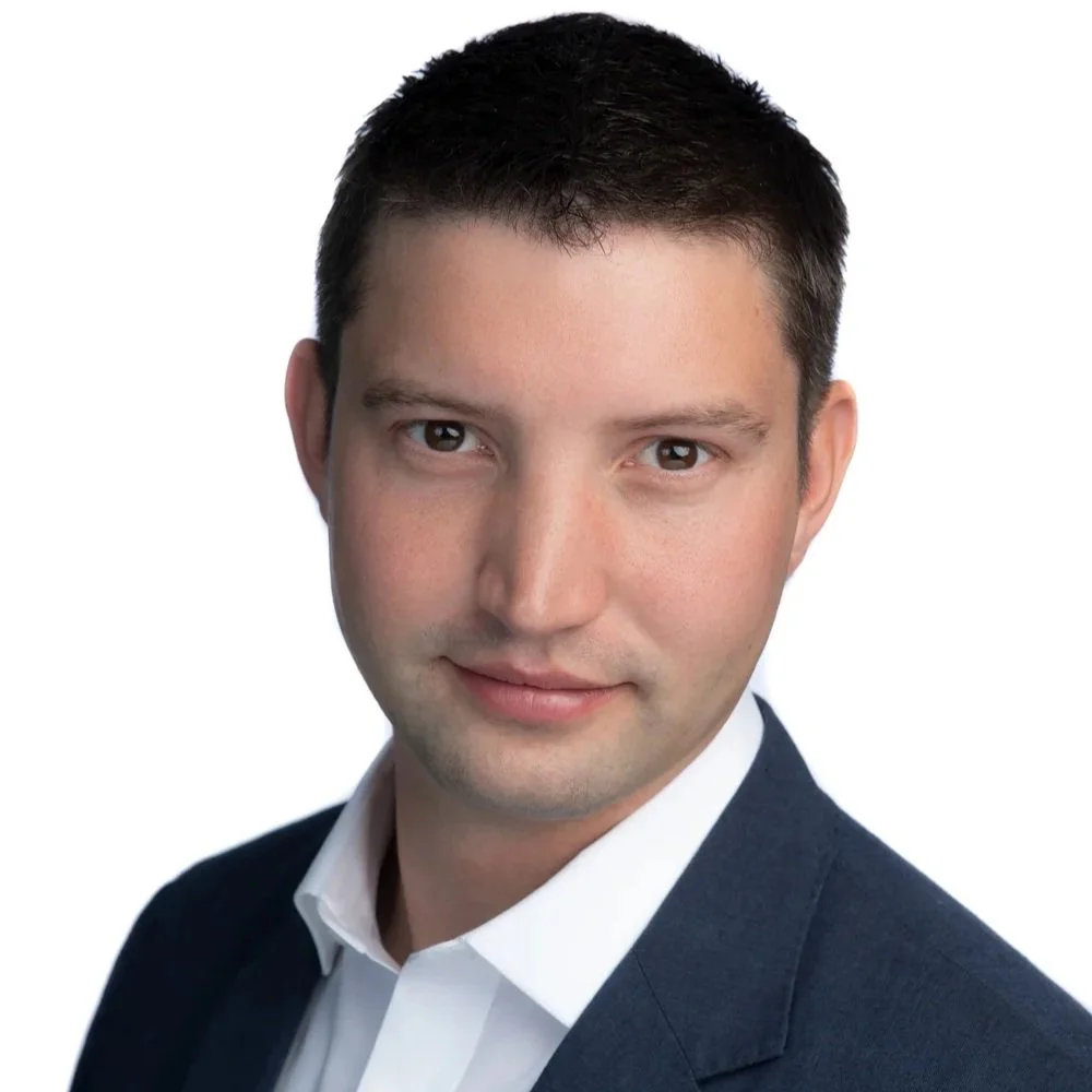 man's headshot professional