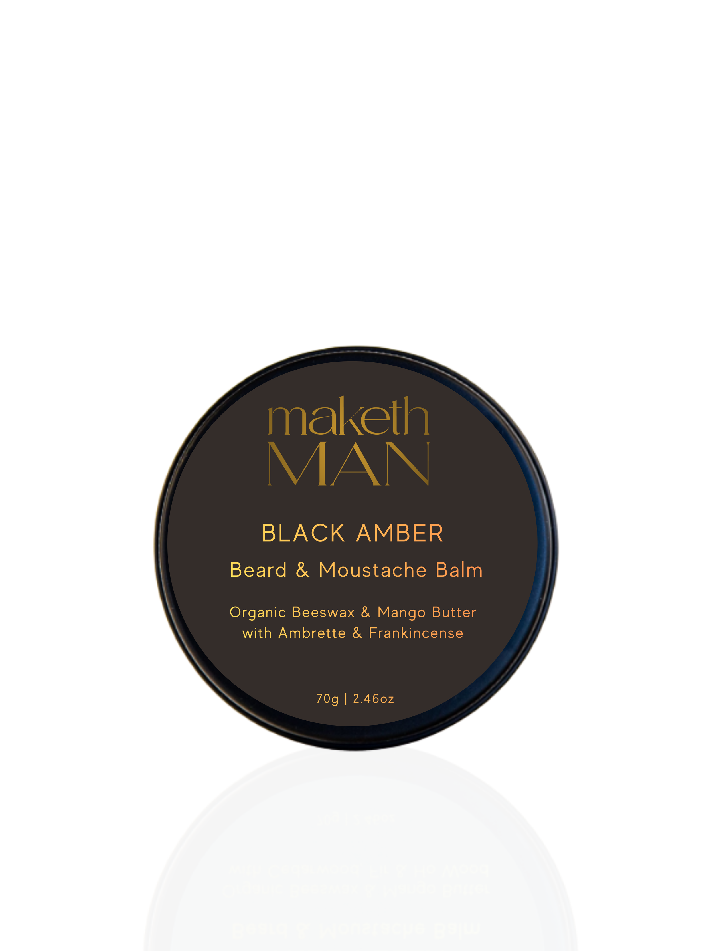 Maketh Man - Black Amber Beard Balm - 70g
