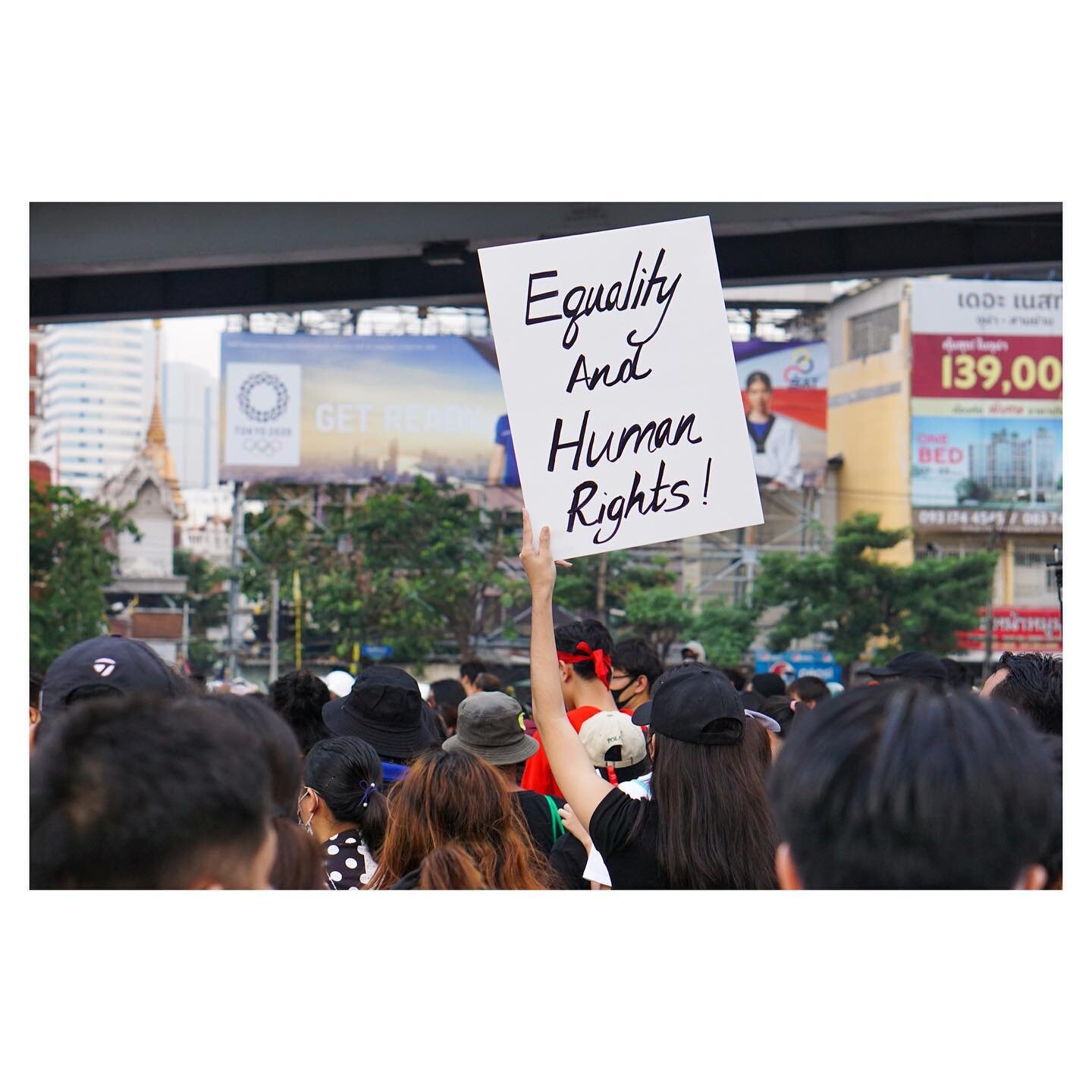 thai protesters marched to the german embassy yesterday to tell the german government to stop letting king vajiralongkorn conduct state business from his harem in bavaria and to make him pay 2.7 billion euros in tax on his 10 billion euro inheritance