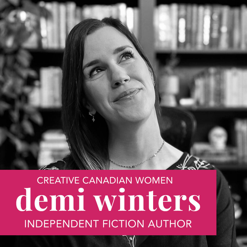 NEW EPISODE FRIDAY!! 🎙🎧 It was lovely to welcome fantasy romance novelist @demiwinterswrites to the show this week! Demi is the best selling author of the Ashen series and her latest book, Kingdom of Claw, is available now. 

We had a really fun ta