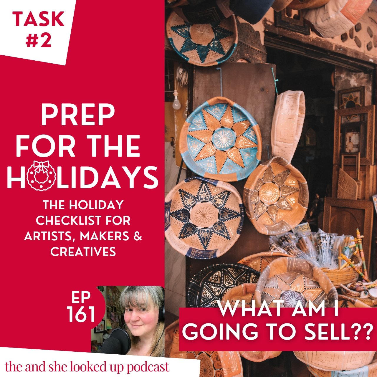 🎙 NEW EPISODE ALERT!! It's time for Task #2 in our Prep for the Holidays Minisode Series! 

It's really hard to get a jump on the busy holiday season if you don't actually know what you're going to be making and selling! So in this 10 minute episode
