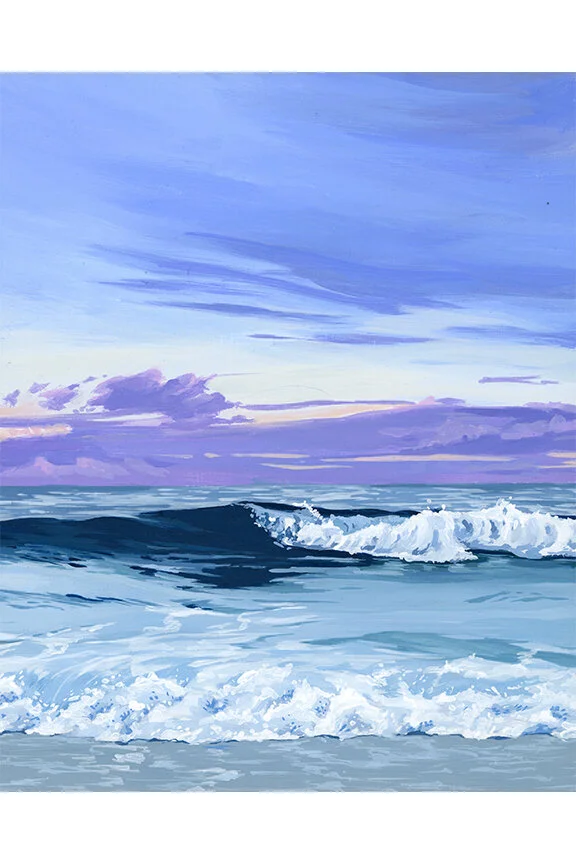 "A Sweet Lullaby" 8x10x1.5 Inch Painting