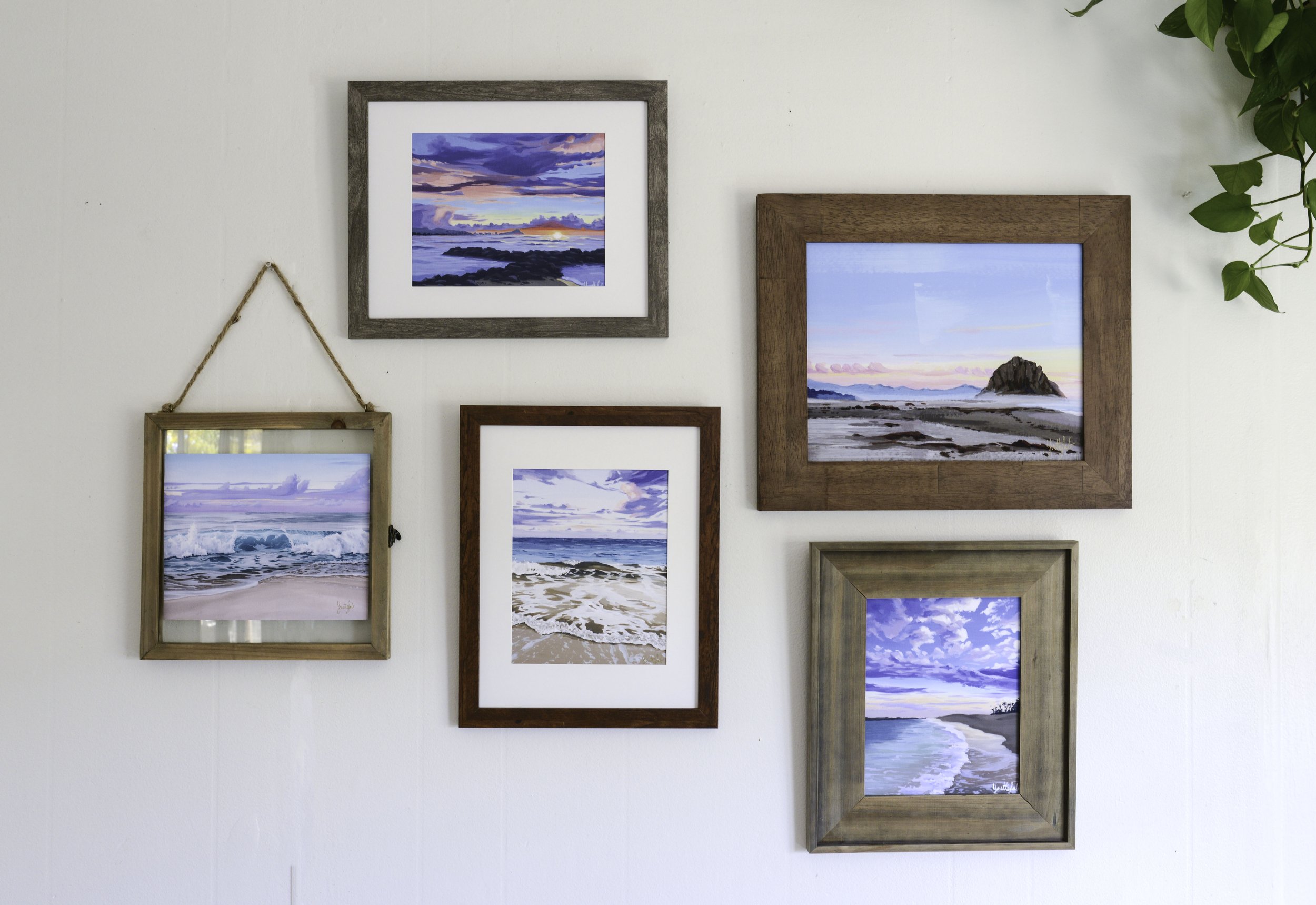 The Lavender Collection Gallery Wall