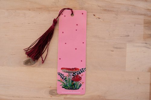 Little Mouse Bookmark with Tassel — Yvette Lab Fine Art Studios