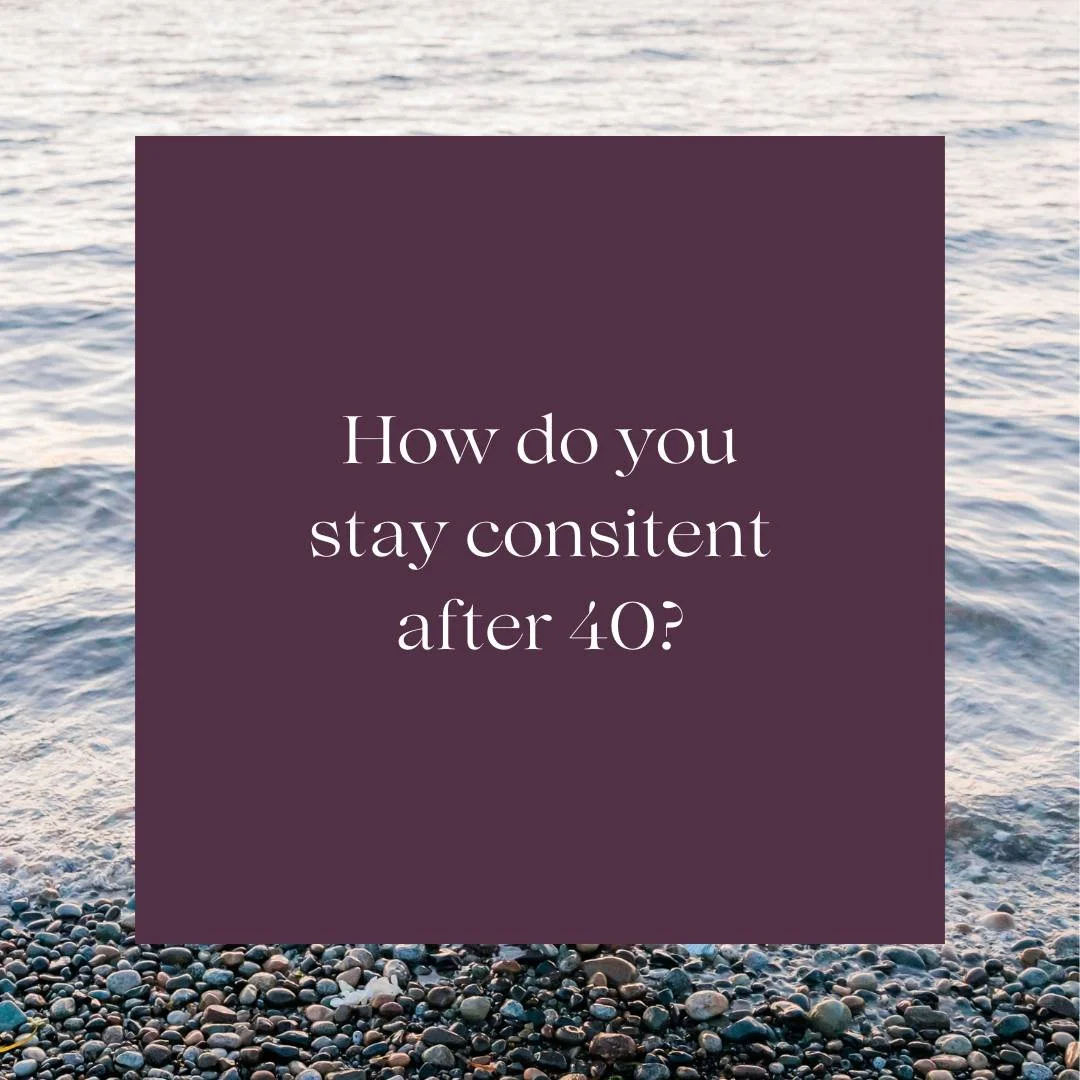Consistency after 40 doesn&rsquo;t come from more discipline&hellip; it comes from a better strategy.

Because what worked in your 20s?
Burning more calories, eating less, pushing harder?
That&rsquo;s usually the exact thing keeping you stuck now.

Y