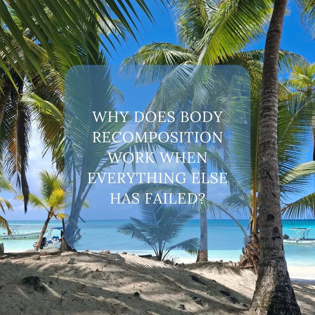 You know what&rsquo;s exhausting?
Doing everything right&hellip; and still feeling like your body missed the memo. 😅

Cutting calories, endless cardio, stress over the scale. 

Here&rsquo;s the difference with body recomposition:
Instead of trying t