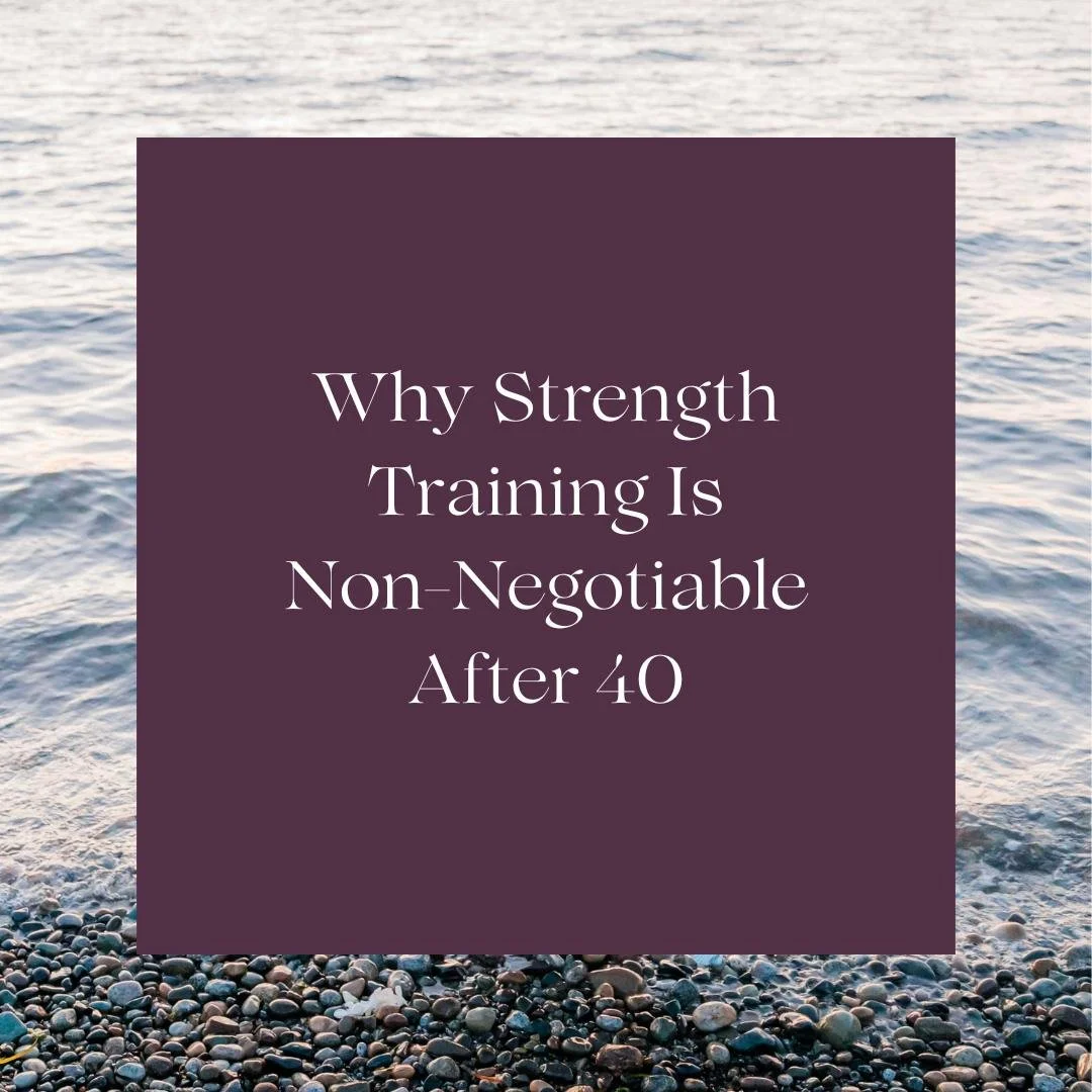 I used to think lifting weights was for someone else &mdash; someone younger, someone athletic, someone with more time. Then I turned 40 and my body started sending me signals I couldn't ignore. Fatigue. Stiffness. A metabolism that felt like it had 