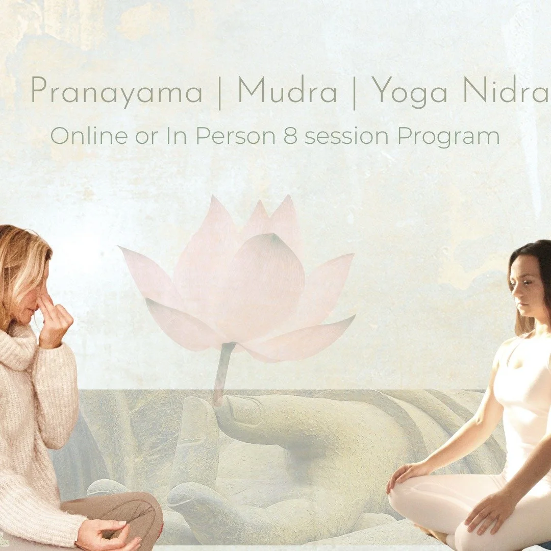 Gentle yet powerful pranayama techniques, healing hand mudras, and deeply refreshing Yoga Nidra methods
Online or In Person, 8 sessions, Tuesday evenings fortnightly.
Sadhana - Yoga Teacher Trainer &amp; Yoga Therapist 
https://www.shantarasa.com/wor