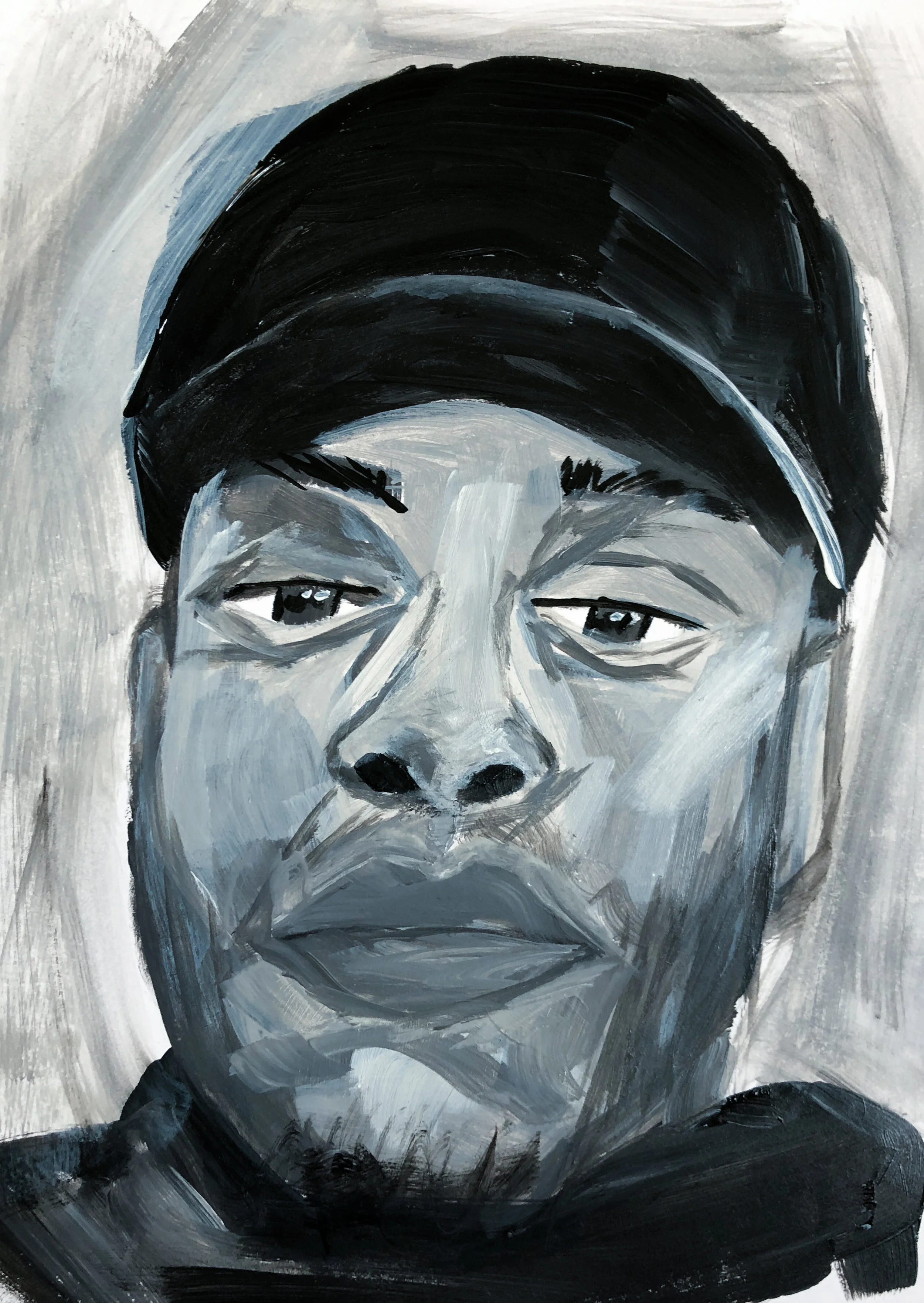 C | 21X29,7CM - ACRYLIC ON PAPER - 2019