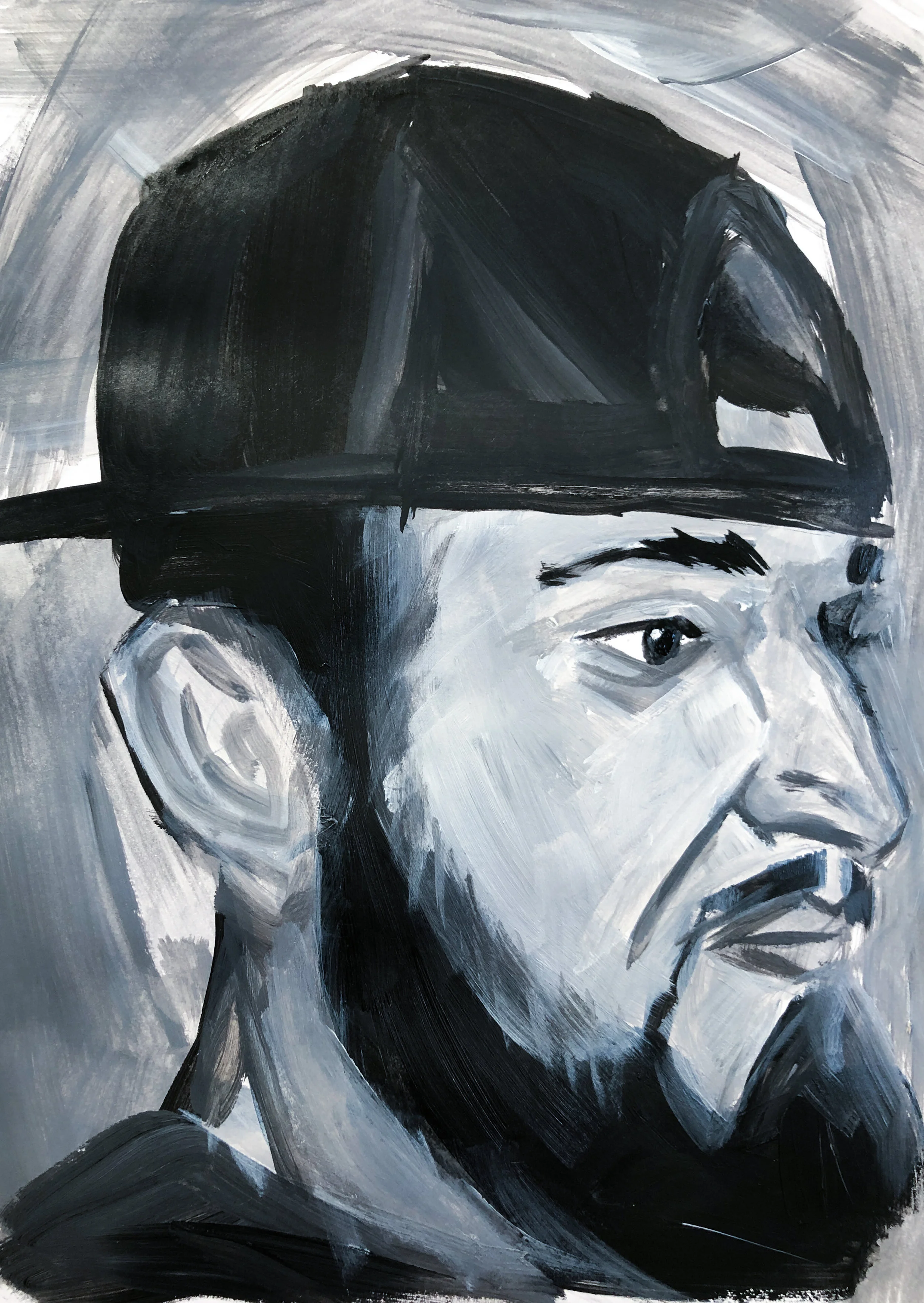 S | 21X29,7CM - ACRYLIC ON PAPER - 2019