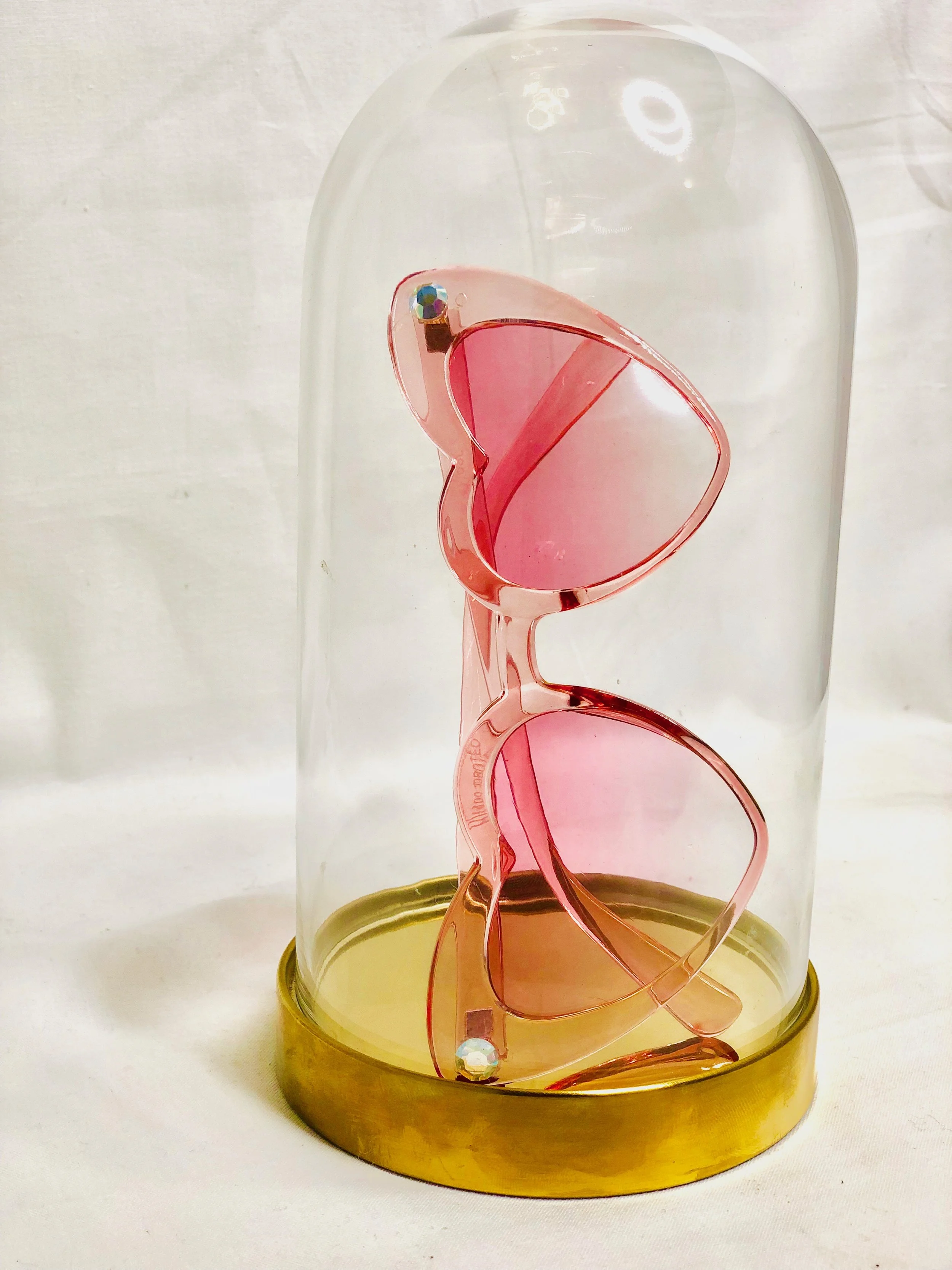 Retro Cat Eye Heart Sunglasses