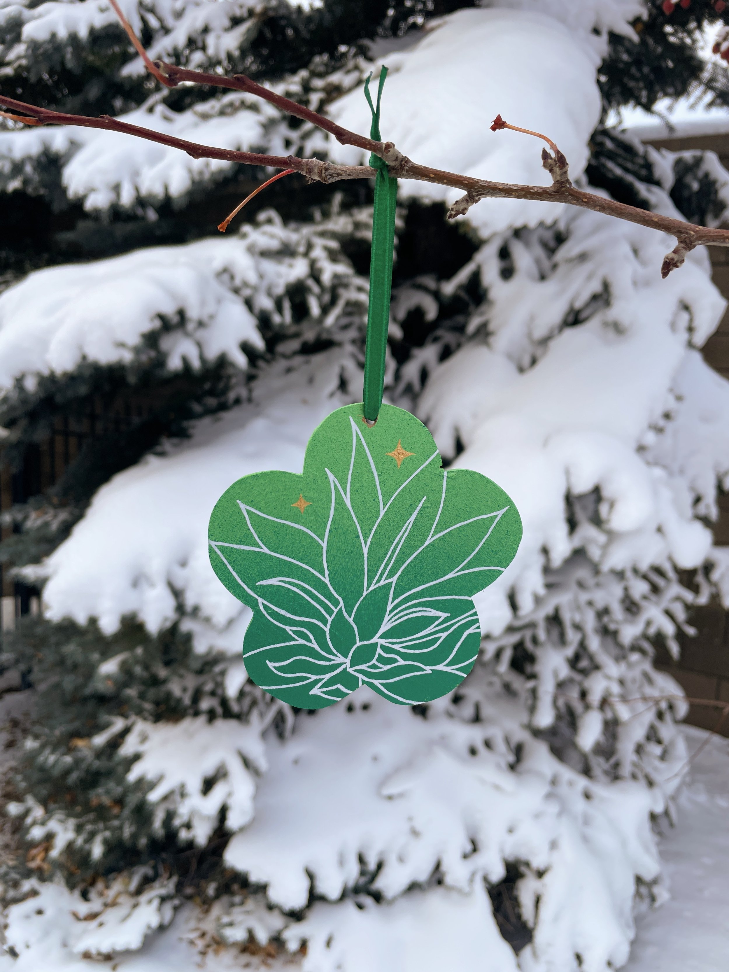 Foxtail Agave Ornament