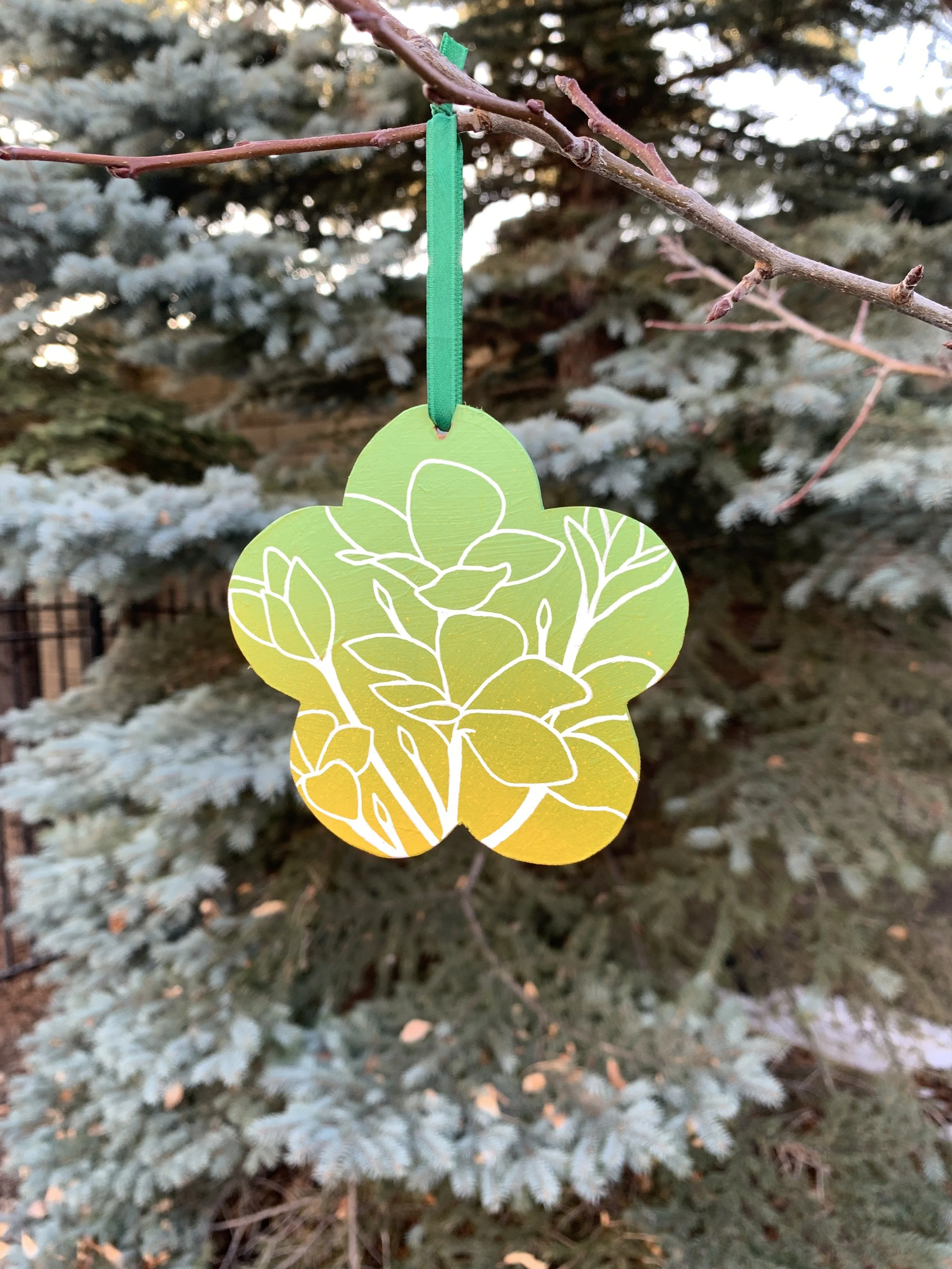 Templetree Ornament