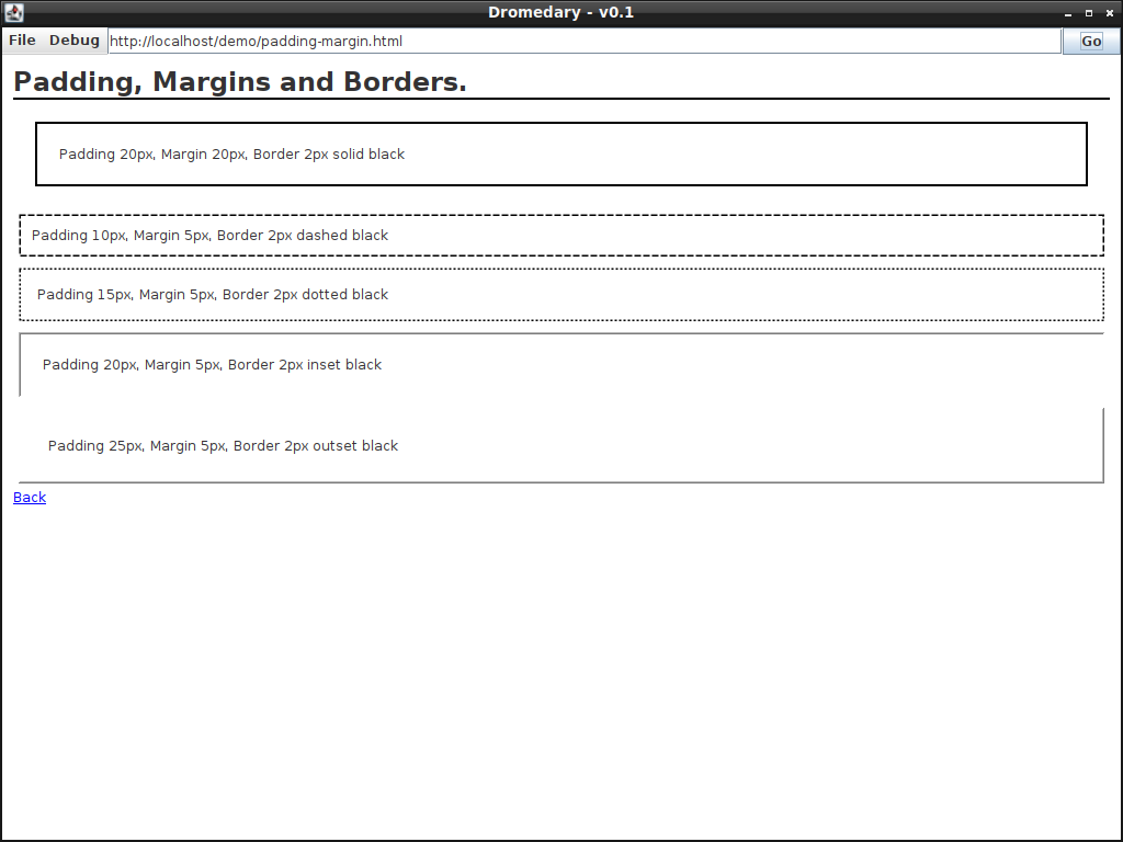 Developing a web browser - Part 2 - Sections, Divs and CSS — Ocka Software