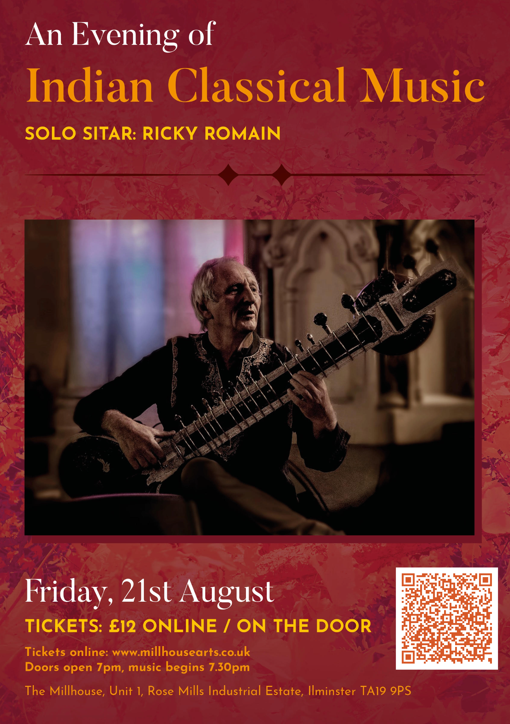 Ricky Romain Plays Sitar at The Millhouse 21.8.26.png
