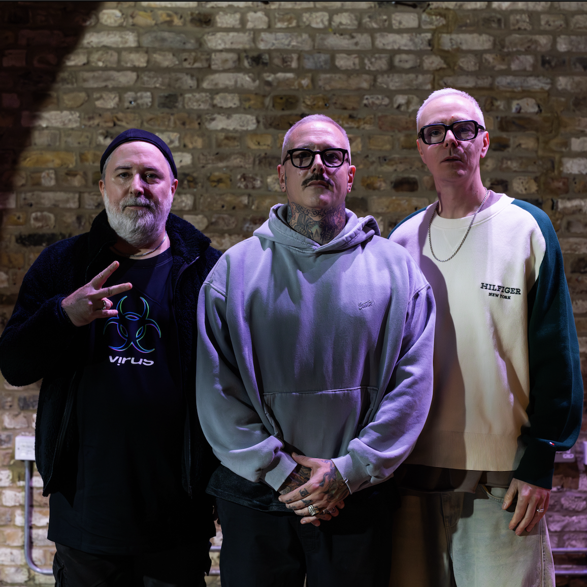 Virus Trinity is Ed Rush, Optical and Audio