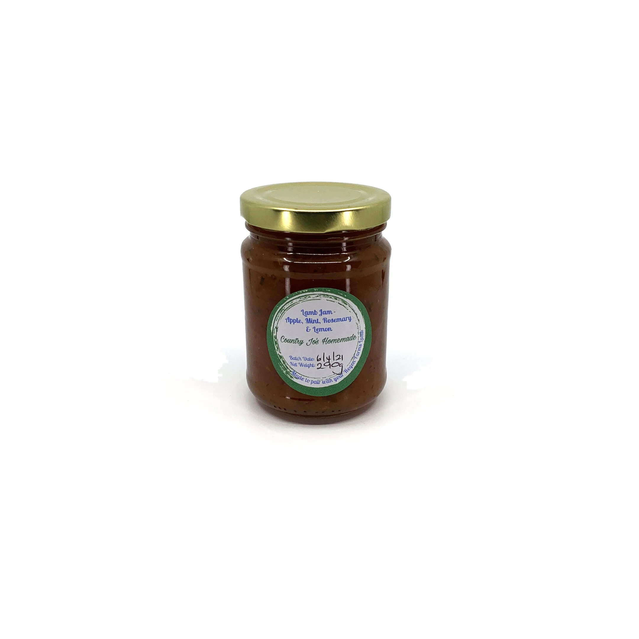Lamb Jam Apple, Mint, Rosemary Sauce — Regenerative Farms Australia
