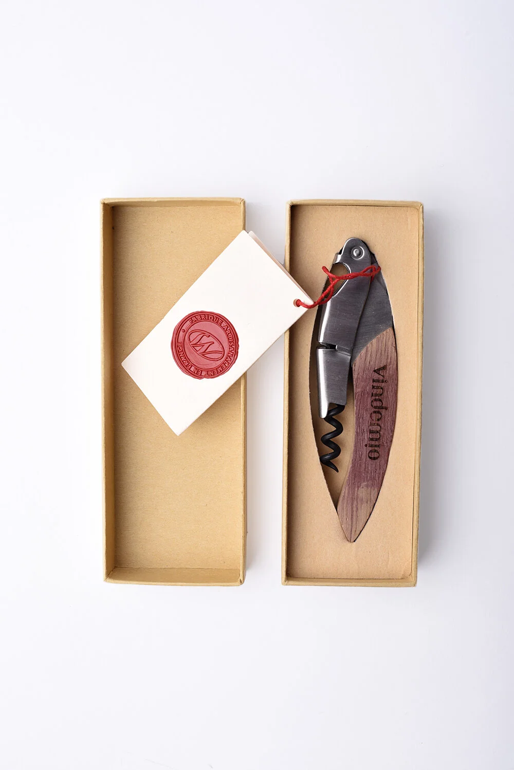 Sommelier en Bois et sa Boite