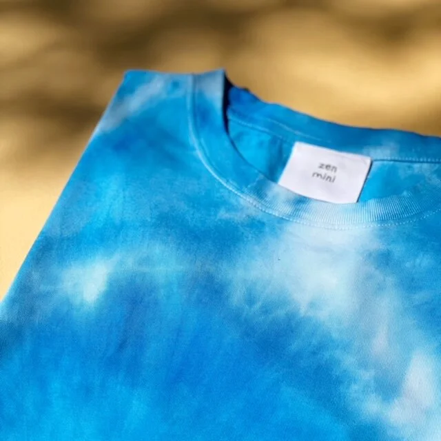 The Zen MAMA Tee- Shankha Blue