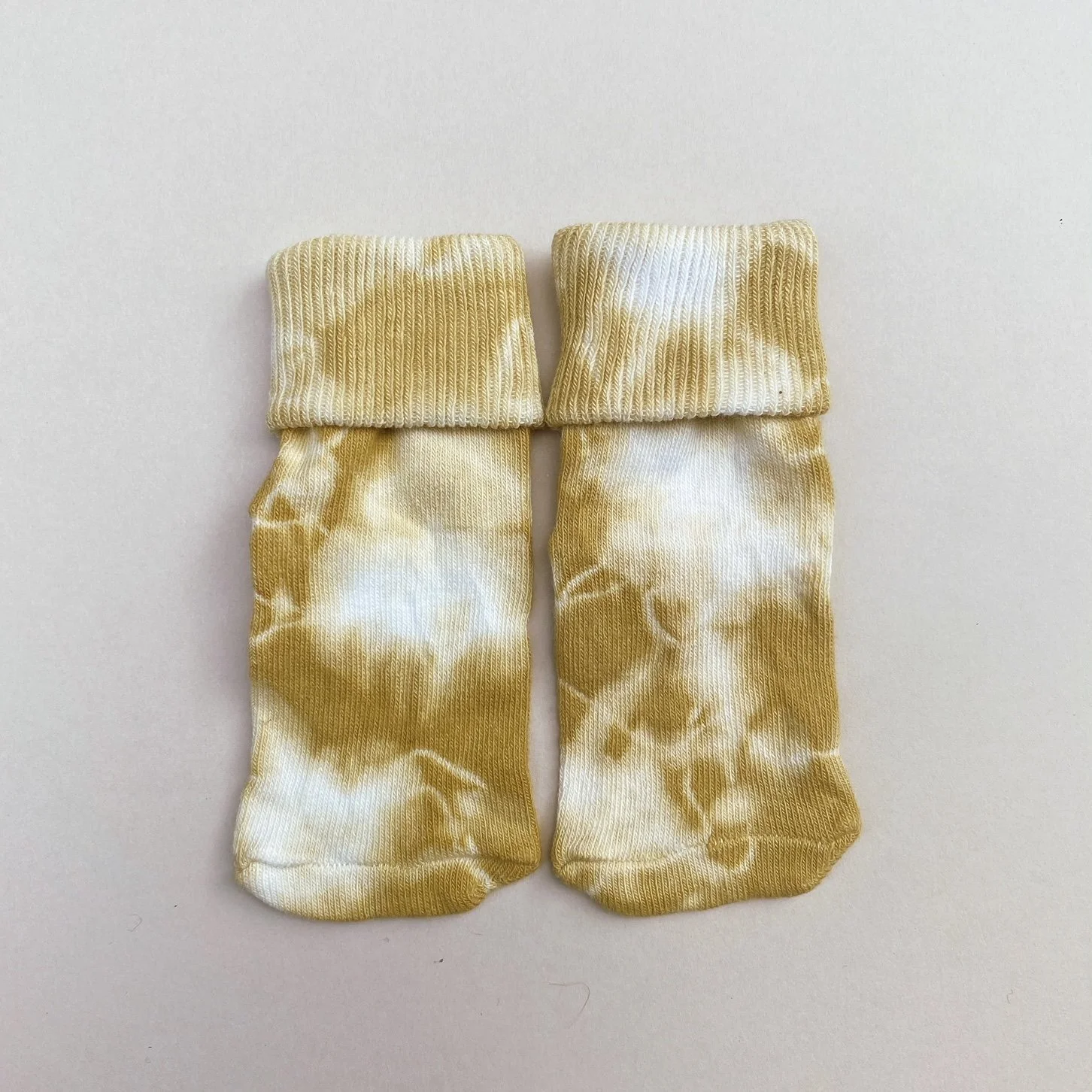 Organic Socks- Shibori, Auric Hemp