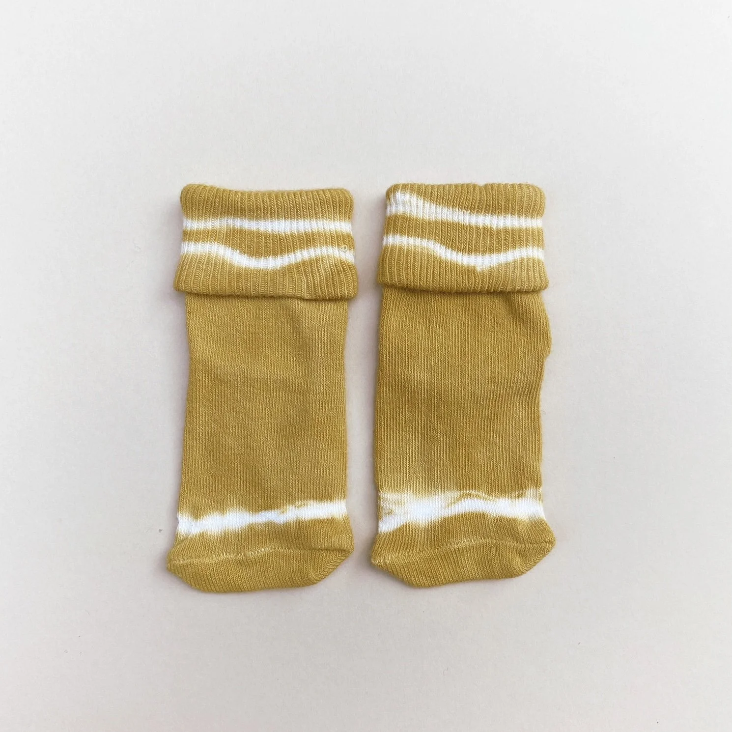 Organic Socks- Stripes, Auric Hemp